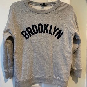 Jcrew Brooklyn sweatshirt!